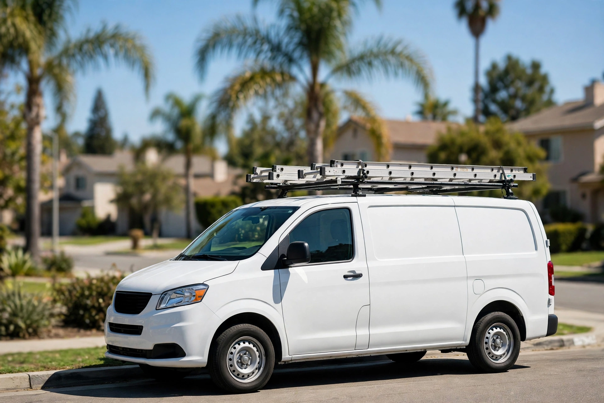 Quick Mobile Lock and Key service van on a suburban street